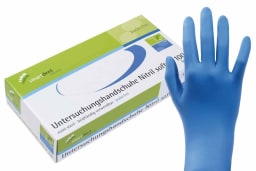 Smartdent Untersuchungshandschuhe Nitril soft, blau