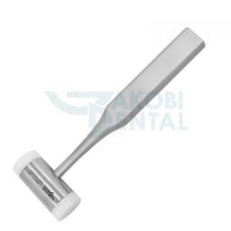 Surgical mallet MAL1, Ø 25mm, total length 185mm, 200gr. changeable Nylon jaws