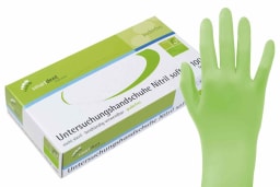 Smartdent onderzoekshandschoenen Nitril soft, groen