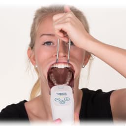 PM-Demister Kit ECONOMY consisting of: PMD with mirror # 02, ventilation & lighting, lithium battery (3,7V / 900mAh),