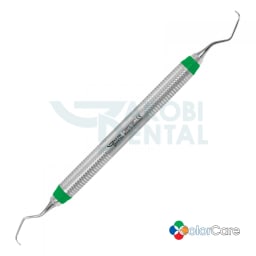 Gracey Curette 7/8, LONG, ColorCare handle # 7, Colour: blue, stainless steel