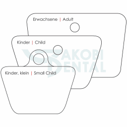 Mouth prop Markel MP 52, for children, Latex-Free, metal core, Autoclavable up to 134 °C
