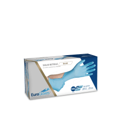 Eurogloves Handschoenen Solid-Nitrile Blauw (100 stuks)