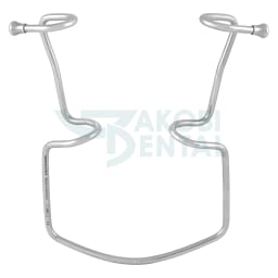 Cheek retractor Oringer CRO 2, Size: medium, for Adults, stainless steel