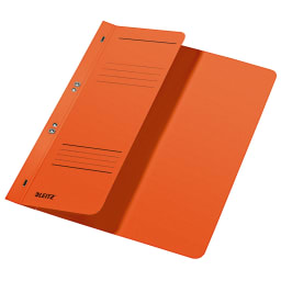 Leitz Ösenhefter DIN A4 kaufmännische Heftung orange