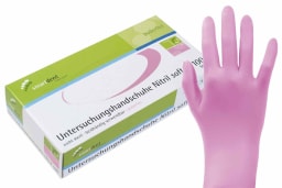 Smartdent Untersuchungshandschuhe Nitril soft, pink