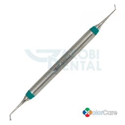 Ball Burnisher BB 26/27S, ColorCare handle # 7, Colour: turquoise, stainless steel