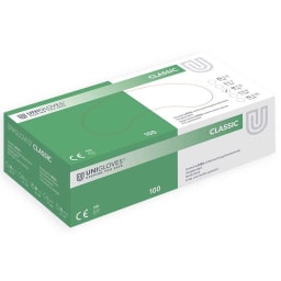Unigloves Classic latex handschoenen (100 stuks)