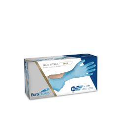 Eurogloves Handschoenen Solid-Nitrile Blauw (100 stuks)