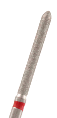 Diamant Torpedo Körnung: Rot (fein, 1 Packung á 5 Stück)