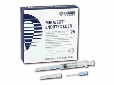 Hager & Werken Miraject Endotec Luer Canules 27G