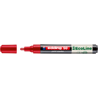 edding paint marker EcoLine 2-3 mm bullet tip red