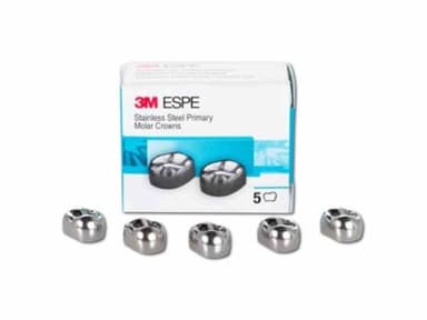 Solventum Edelstahlkronen Milchzahnmolar UK E-LR-3