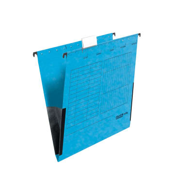 Falken suspension pocket A4 linen frogs blue
