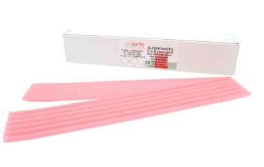 al dente Dentalprodukte Set-up Bokswas Lichtroze 5x5mm 220g