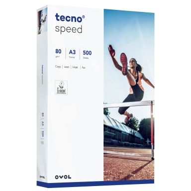 inapa tecno copy paper Speed A3 80 g 500 sheets