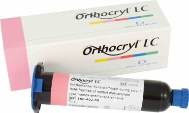 DENTAURUM Orthocryl LC Roze-Transparant Patroon 30g