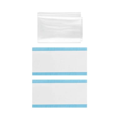 Euronda Tube Cover Transparent Light Blue 240 x 7cm