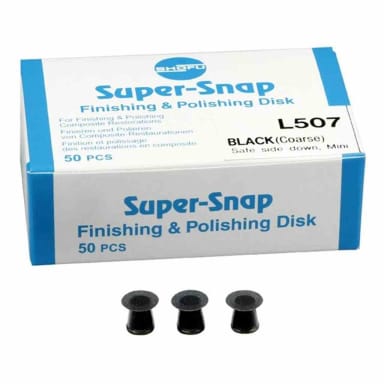 Super-Snap schwarz grob mini ES 50St