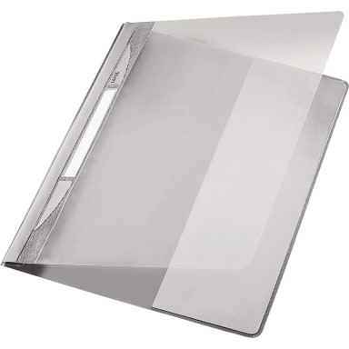 Leitz flat file A4 fold PVC grey
