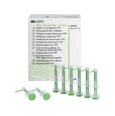 Intra-Oral Syringe green Value 50St