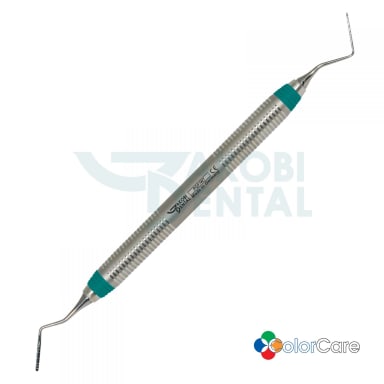 Probe Goldmann-Fox / Williams PGF/W, Tips-Marking: 1-2-3-5-7-8-9-10, ColorCare handle # 7, Colour: orange