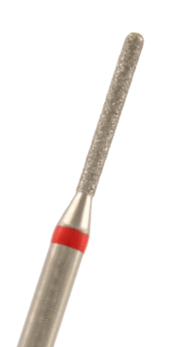 Diamant Zylinder rund Körnung: Rot (fein, 1 Packung á 5 Stück)