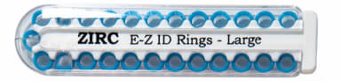 ZIRC Dental Products EZ-ID Markeerringen Groot N-Blauw (25 stuks)