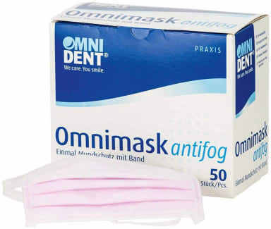 Omnident Omnimask Antifog Bands Pink