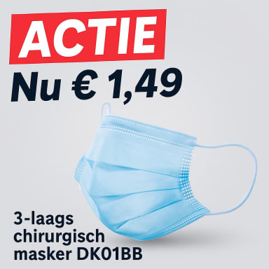 Santex Chirurgische Mondmasker 3-laags Type IIR Blauw (50 st.)