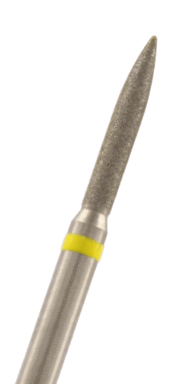 Diamant Flamme Körnung: Gelb (extra-fein, 1 Packung á 5 Stück)