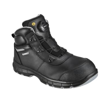 Runnex safety boot atop FlexStar S3S ESD size 40