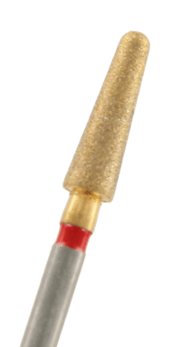 ZD-Diamant konisch Körnung: Rot (fein, 1 Packung á 5 Stück)