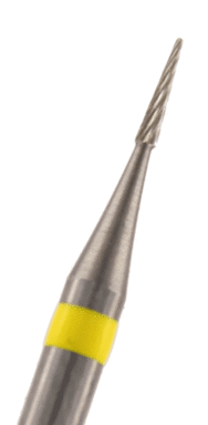 Hartmetall Fissurenbohrer feinverzahnt Verzahnung: Serpentinalverzahnt (1 Packung á 5 Stück)