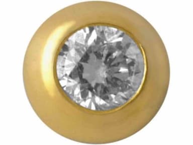 Prodent Twizzler Grote Cirkel met Diamanten Goud