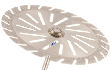 Gipstrennscheibe (0.35 mm) Körnung: Blau (standard, 1 Packung á 1 Stück)