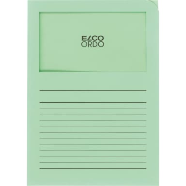Elco ORDO Classico display folder A4 100 pieces green