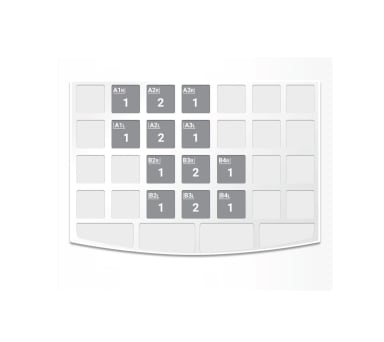 ZR NuSmile Set for Primary Central and Lateral Incisors, Type set: Evolution set