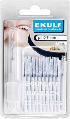 EKULF Interdental Brushes Ph White, 0,7mm