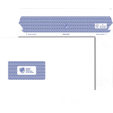 Professional envelope C5 with window 500 pieces white
