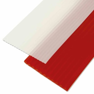 KKD Utility Wax Strips Hoekig Rood 4,8 mm (55 stuks)