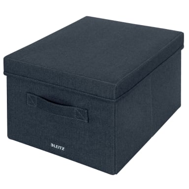 Leitz storage box with lid 2 pieces grey