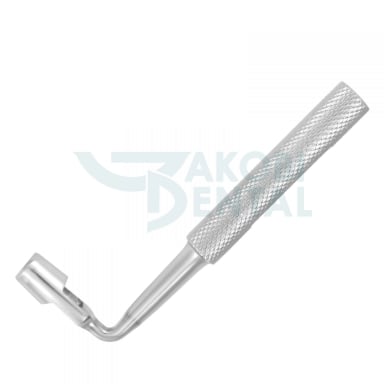 Tissue punches KEYES, curved, Diameter 4mm, total length 75mm, stainless steel