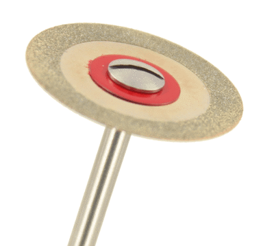 ZD-Diamantscheibe (0.17 mm) Körnung: Rot (fein, 1 Packung á 1 Stück)