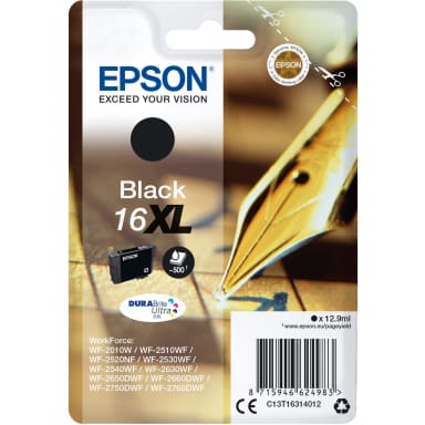 Epson ink cartridge 16XL 12.9 ml black