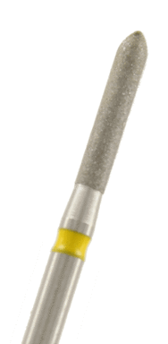 Diamant Torpedo Körnung: Gelb (extra-fein, 1 Packung á 5 Stück)