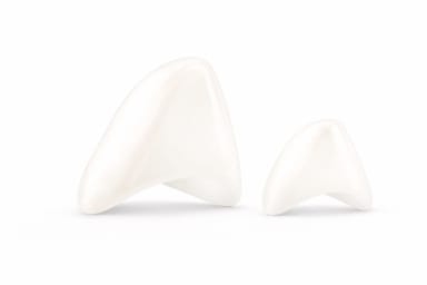 Shinhung Zirconia Crowns Refill Set for Primary Canines, 2 pcs, Size: CL6