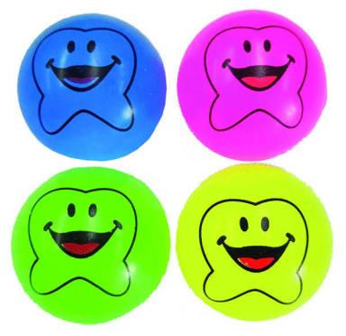 MirusMix Happy Tooth Stuiterballen 33 mm (50 stuks)
