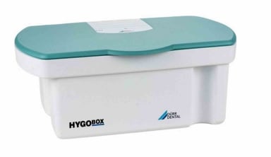 Hygobox türkis Einsatz weiß