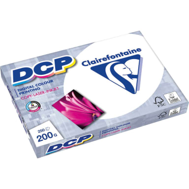 Clairefontaine copy paper DCP A4 200 g 250 sheets white